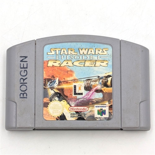 Star Wars Episode I Racer - Cartridge - Nintendo 64 (EUR) (C Grade) (Genbrug)